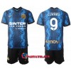Virallinen Fanipaita + Shortsit Inter Milan Romelu Lukaku 9 Kotipelipaita 2021-22 - Lasten